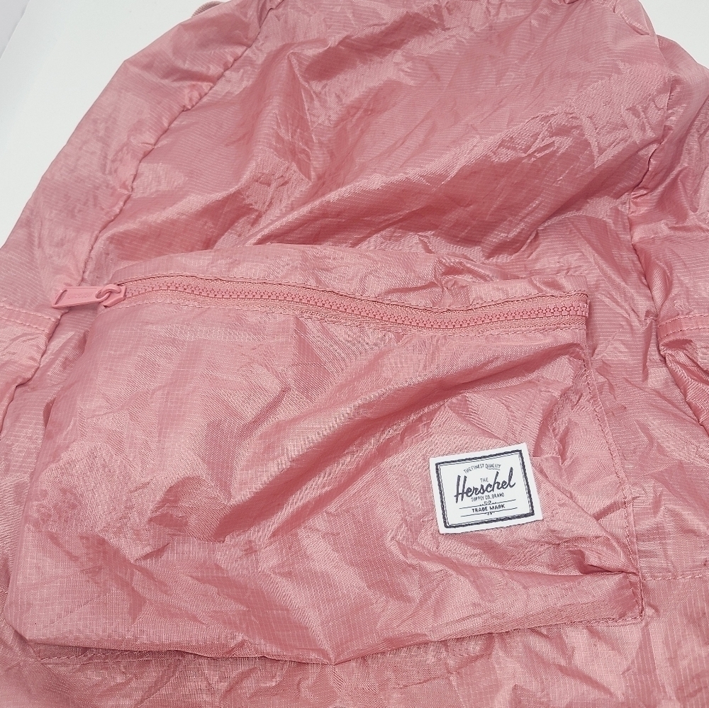 Herschel Supply Company | Women's Pink Packable Nylon Backpack (One Size) - Picture 9 of 16
